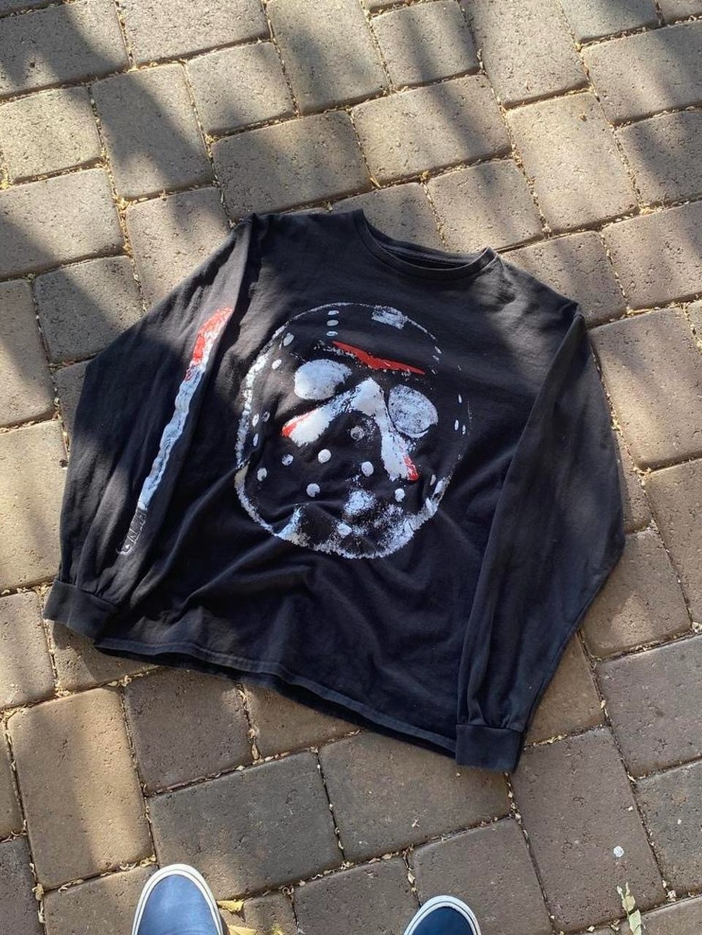 Friday the 13th Jason Voorhes Hockey Mask Long sleeves